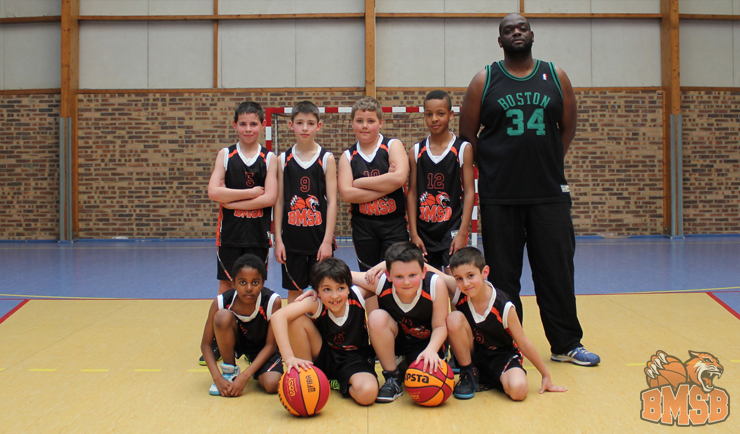 Poussins Blanc-Mesnil Sport Basketball